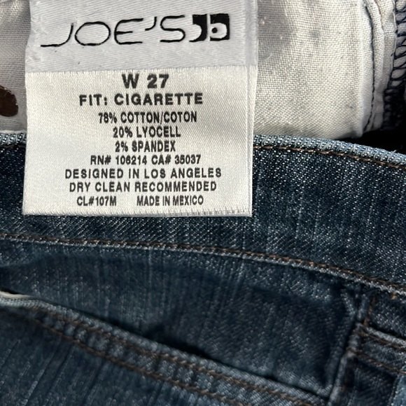 Joe’s Cigarette Jeans in Otis Wash, Size 27 - Picture 8 of 9